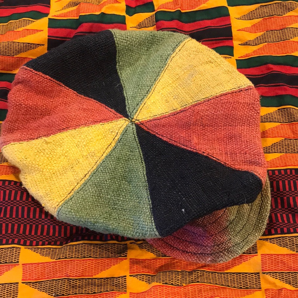 NYE Rugged Hemp Rasta Cap w/ Brim